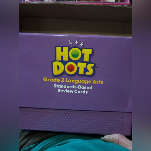 Hot Dots grade 2 Language Arts standards based Review Cards - Picture 1 of 6